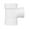 Charlotte Pipe And Foundry Charlotte Pipe Schedule 40 4 in. Hub X 4 in. D Hub PVC Sanitary Tee 1 pk PVC004012000 - alternate 2